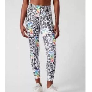 Athleta Graffiti Pride Elation Training 7/8 Tights